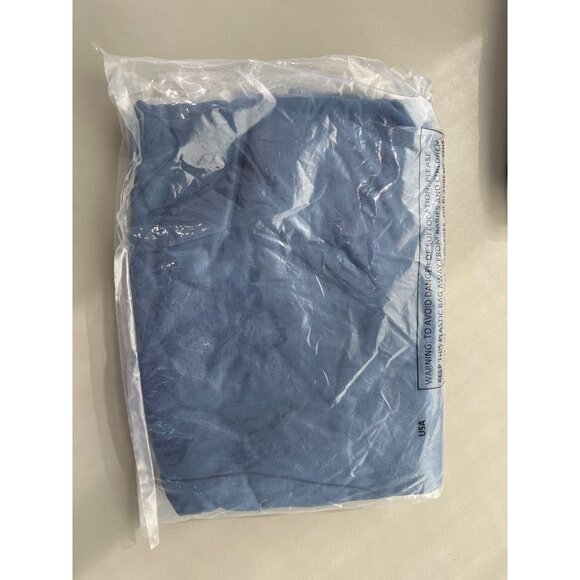 Susan Graver Regular Weekend Jersey Turtleneck Tunic Top Womens XXS Blue NEW - Picture 2 of 7